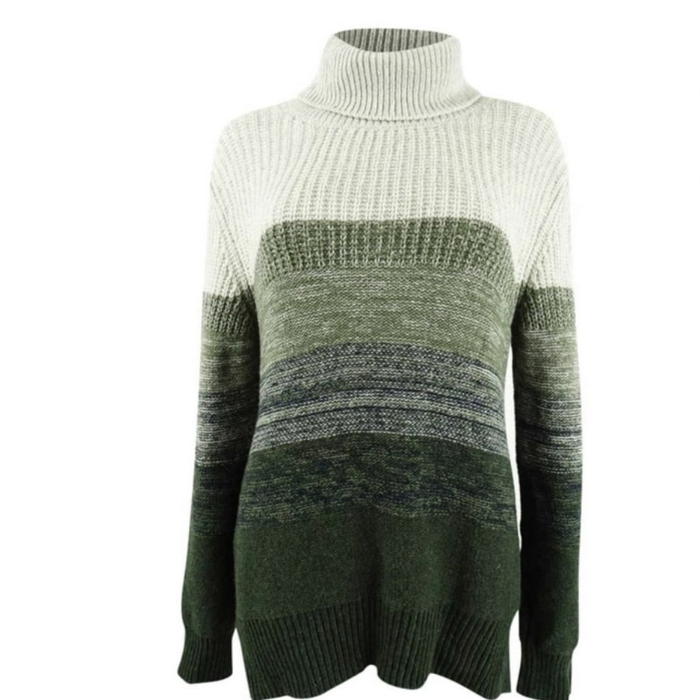 Barbour cowl neck wool blend sweater